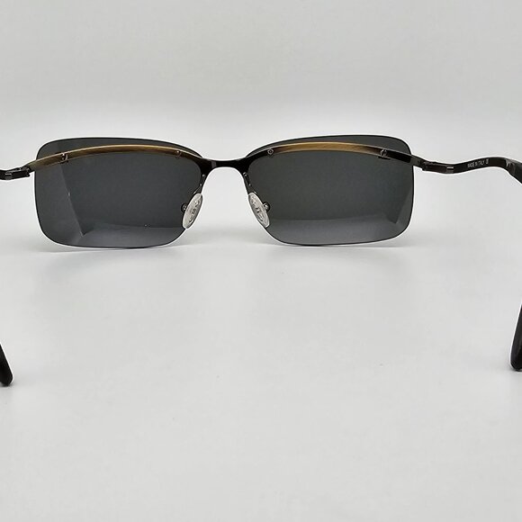 Celine SC1007 Col. S29 Brushed Bronze Frame Grey Lens Rimless Sunglasses Italy - Picture 4 of 16
